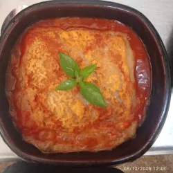 Lasaña de jamón