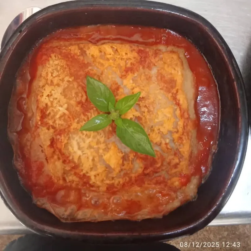 Lasaña de jamón
