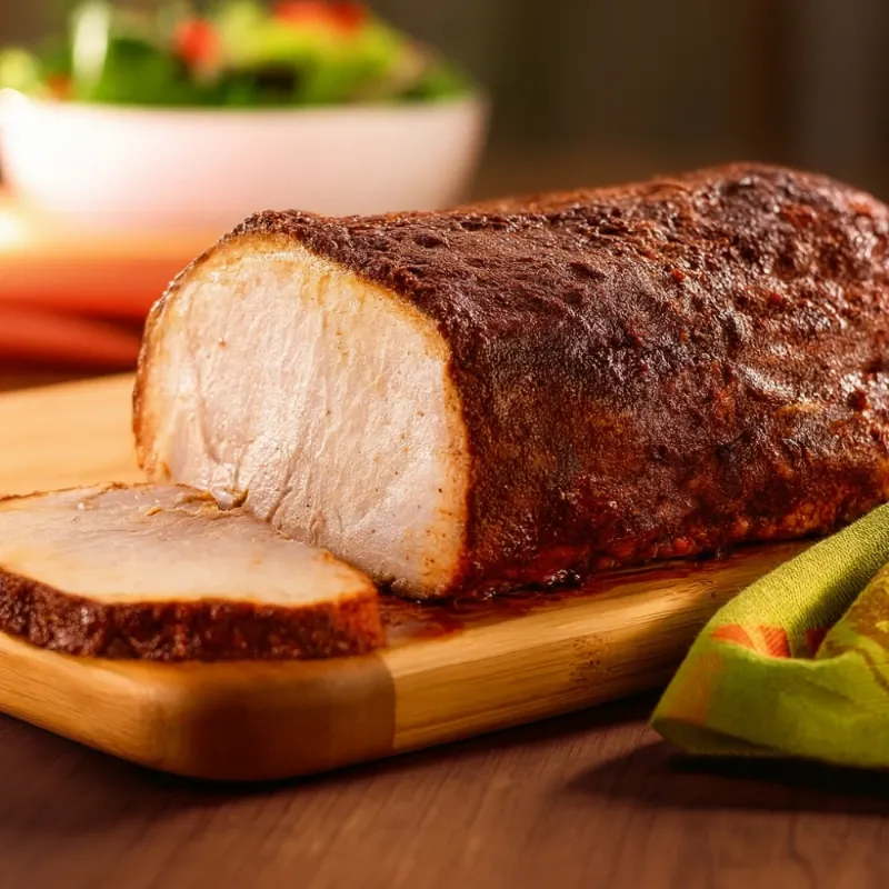 Lomo de cerdo sin piel y sin hueso (kg)