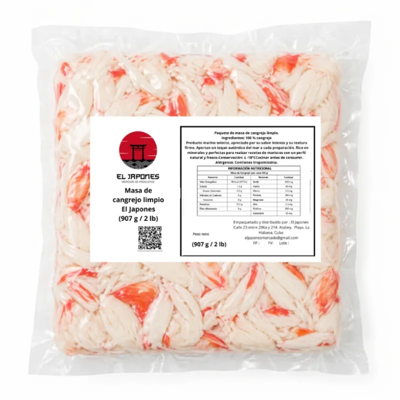 Masa de Cangrejo Blanca (kg)