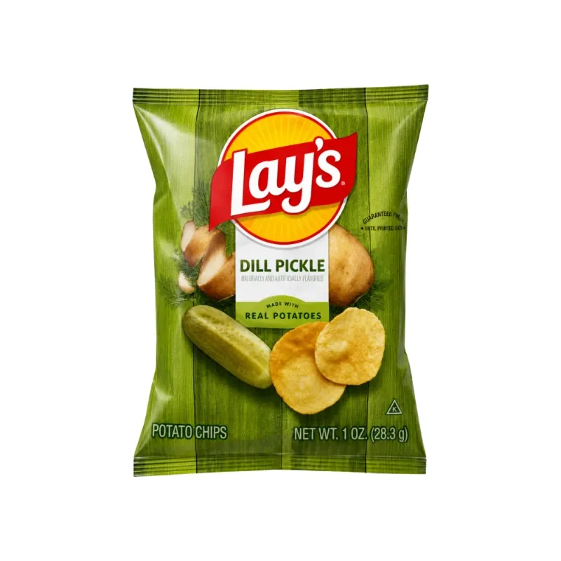 Papas fritas sabor a pepinillo con eneldo Lay’s (28.3 g / 1 oz)