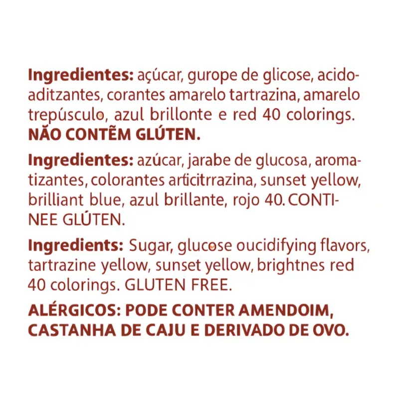 Paquete de Caramelos Happy Mix (600 g / 21.16 oz)