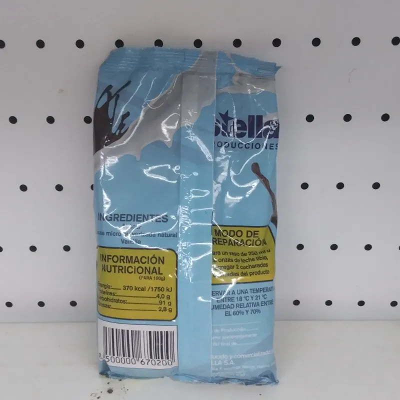 Paquete de chocolate. (500g)