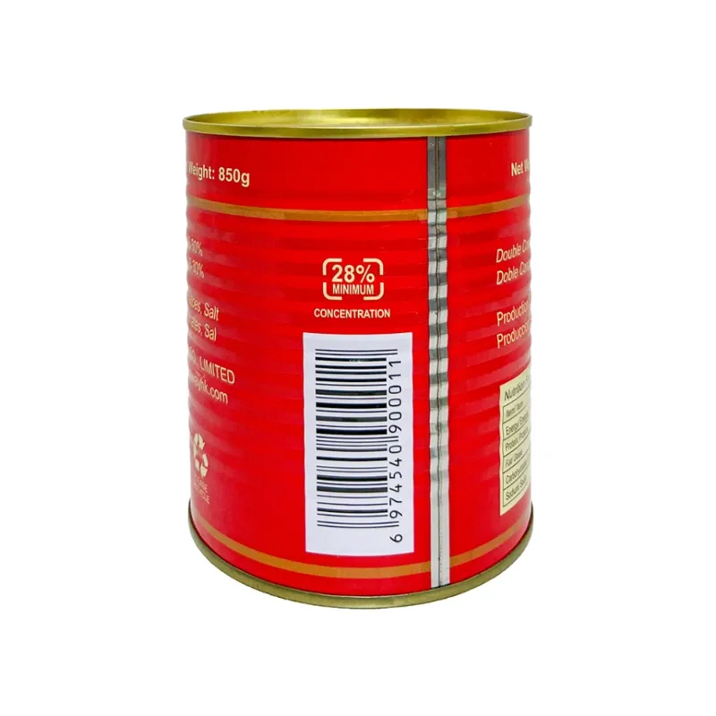 Pasta de Tomate Mansana Roja (850g)