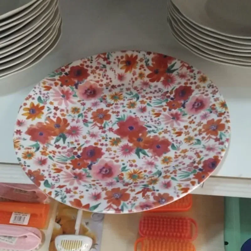 platos llanos de melanina