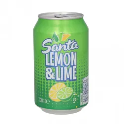 Refresco gaseado de limón y lima  (330 ml)