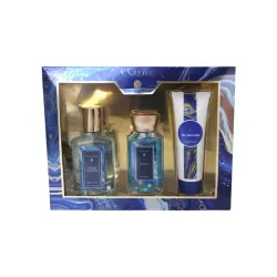Set de fragancia masculina: Bálsamo para después de afeitar & Agua de tocador & Gel de baño revitalizante V.V.Love