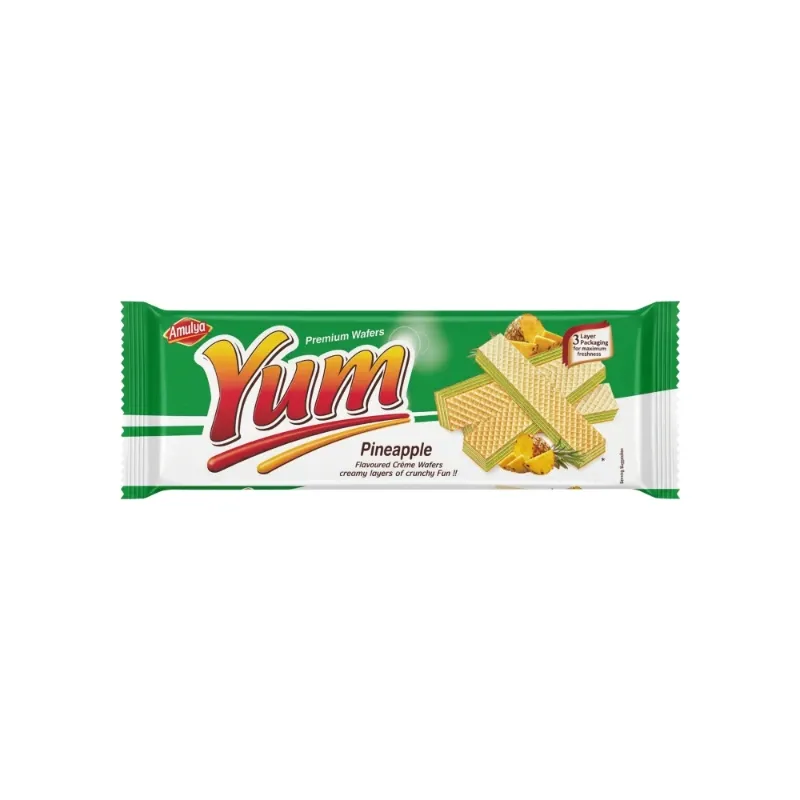 Sorbetos rellenos de crema de piña Yum Amulya (80 g / 2.82 oz)