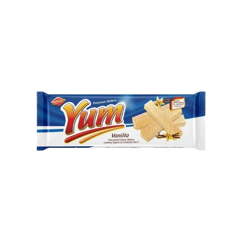 Sorbetos rellenos de crema de vainilla Yum Amulya (80 g / 2.82 oz)