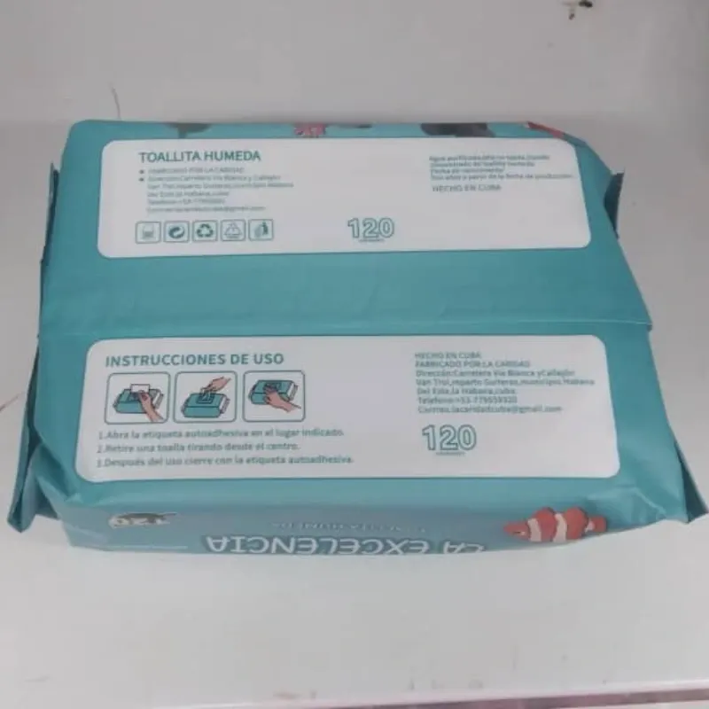 Toallitas Humedas (120U)