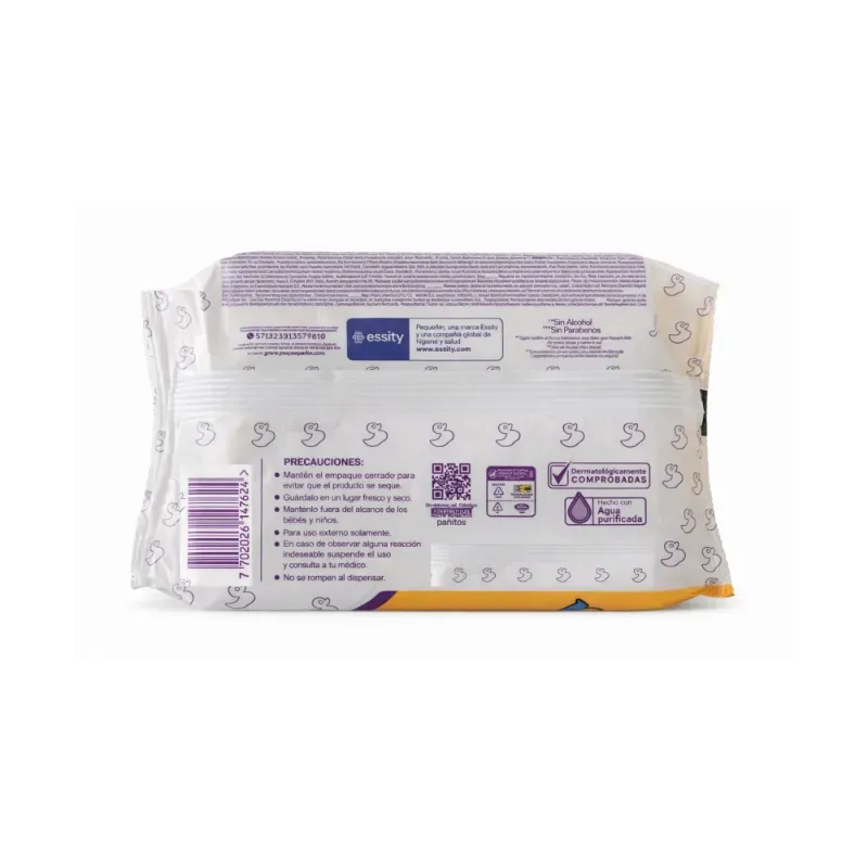 Toallitas húmedas de almendra Pequeñín (70 U)