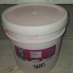 Yogurt natural fresa  (4 L)