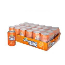 Caja de refresco Santa (Naranja)