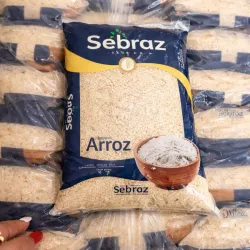 Pacas de arroz Sebraz