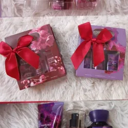 Set de perfume, shower gel y body lotion