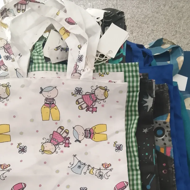 Bolsitas de tela para Círculo Infantil