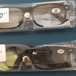 Espejuelos graduados con estuche