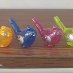 Silbatos plasticos