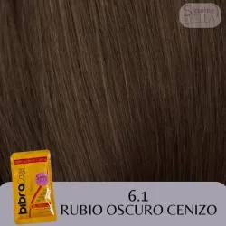 6.1 Rubio Oscuro Cenizo