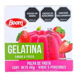 Gelatina de Fresa