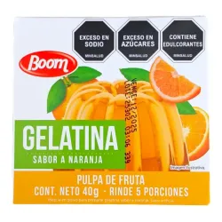 Gelatina sabor Naranja 