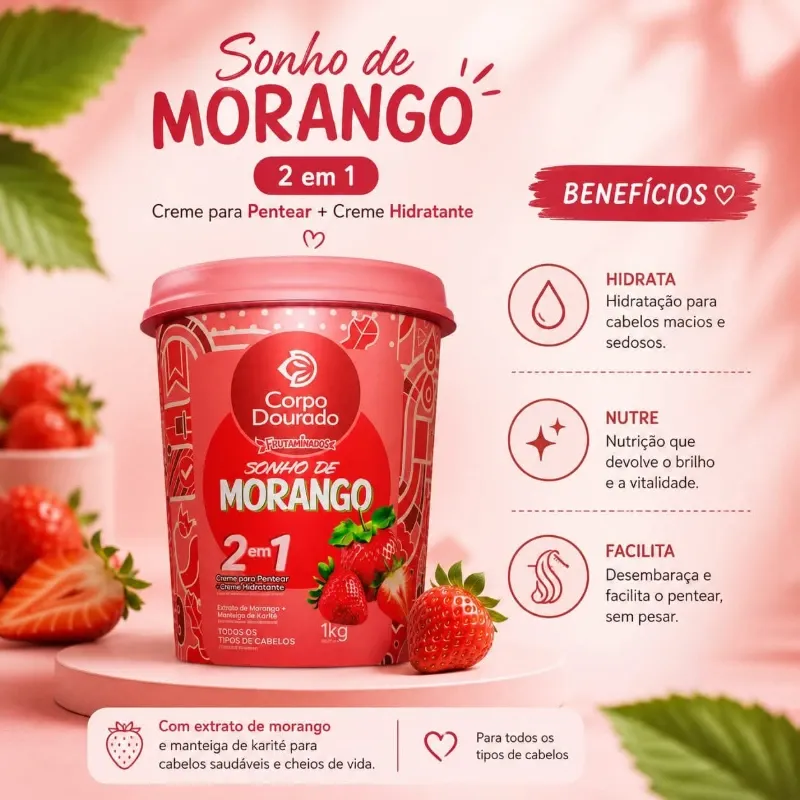 Crema de Peinar y Mascarilla Hidratante (1kg)