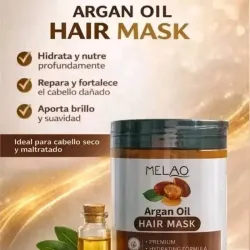 MASCARILLAS CAPILAR MELAO CON ACEITE DE ARGÁN 250ml