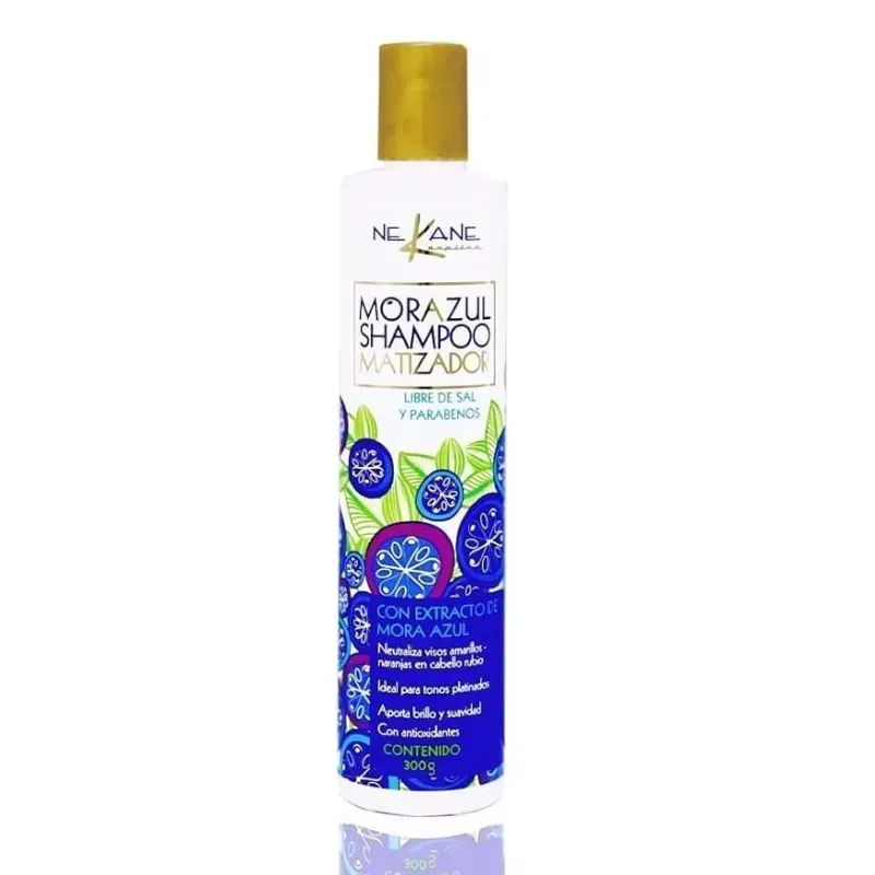 Shampoo Matizador Mora Azul (sin sal)