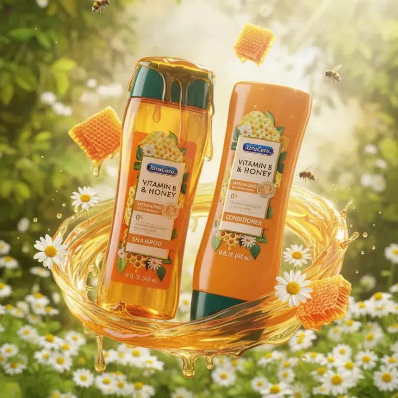Shampoo y Acondicionador (Vitamina B y Miel)