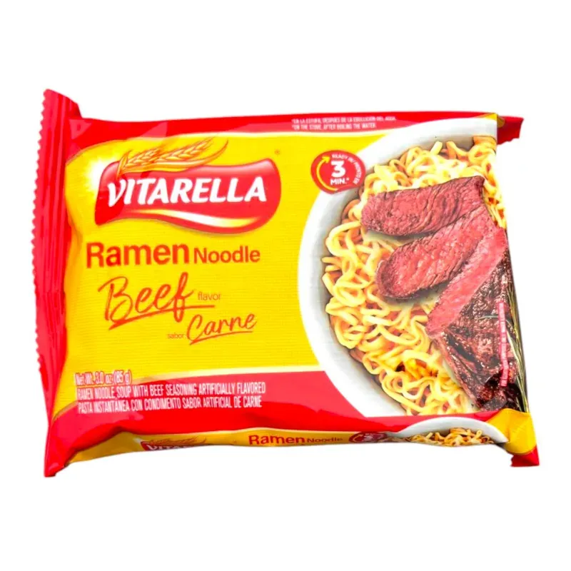 Sopa Instantánea de Res