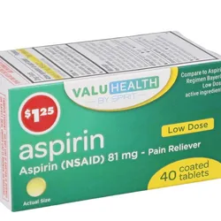 ASPIRINA 81 MG 40 TB