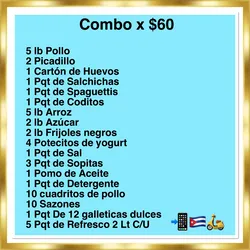 Combo x $60