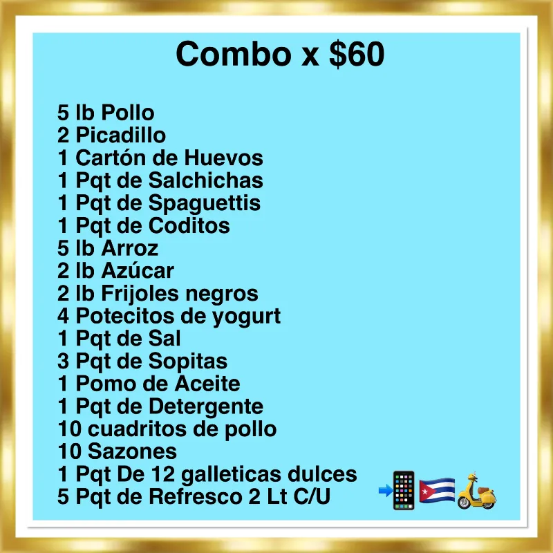 Combo x $60