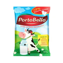 Leche en polvo 400 gm 