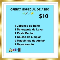 Oferta de Aseo 