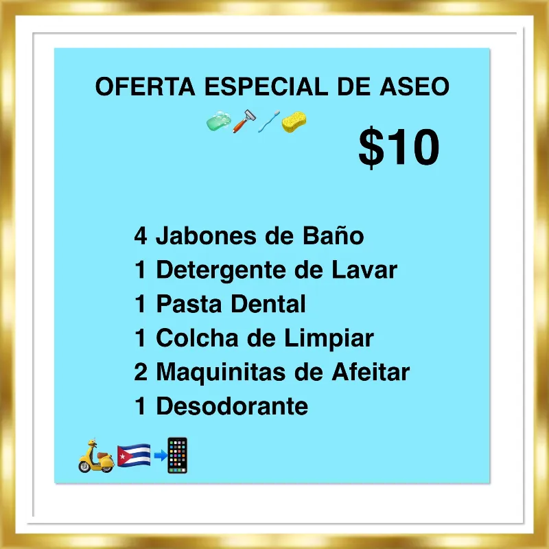 Oferta de Aseo 