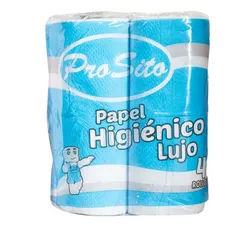 Papel Sanitario 4 rollos 