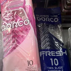 PAQUETES DE MAQUINAS DE AFEITAR DE HOMBRE Y MUJER 10 PIEZAS C/U
