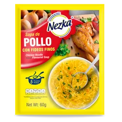 Sopitas de pollo 