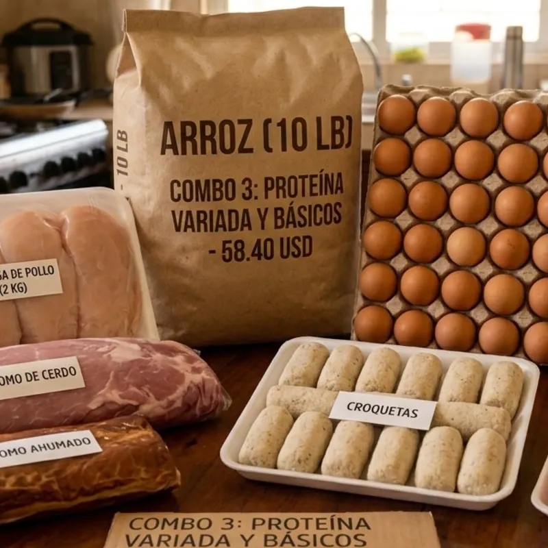 Proteina variada y basicos