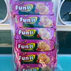 Galletas funit relleno Fresa