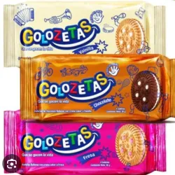 Paquete de galletas de Crema Golocetas