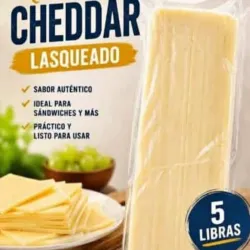 Queso Cheddar Lasqueado