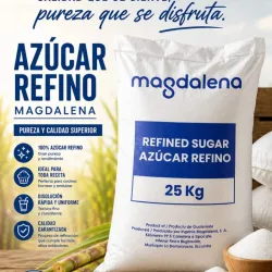 Sacos de azúcar blanca