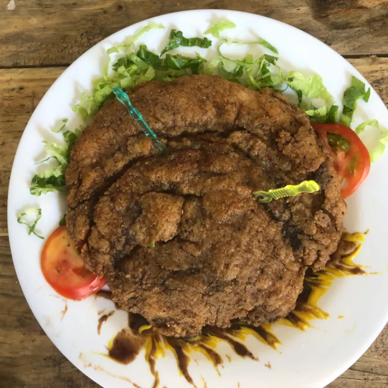 Filete de pescado empanado 