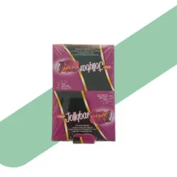 Barra de Turrón Con Cobertura de Chocolate Con Leche Y Mermelada de Frambuesa