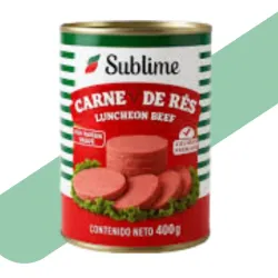 Carne de Res Enlatada