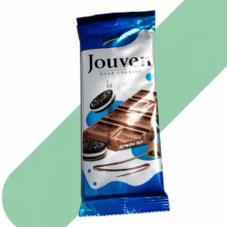 Barra de chocolate con galletas