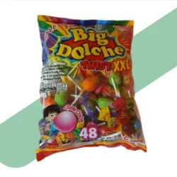 Chupachupas con Chicles XXL