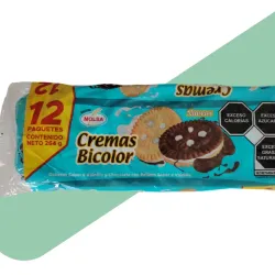 Galletas Cremas Bicolor